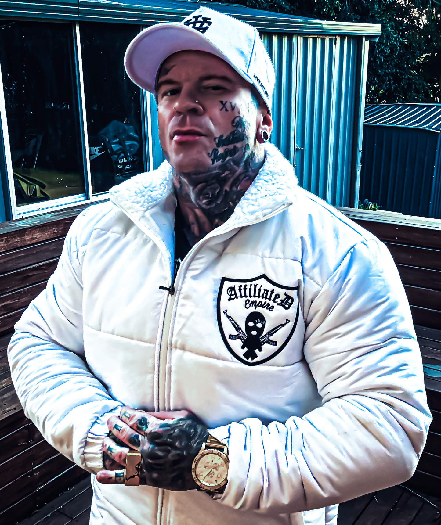 AE White Thermal Puffer Jacket - ON SALE / price dropped