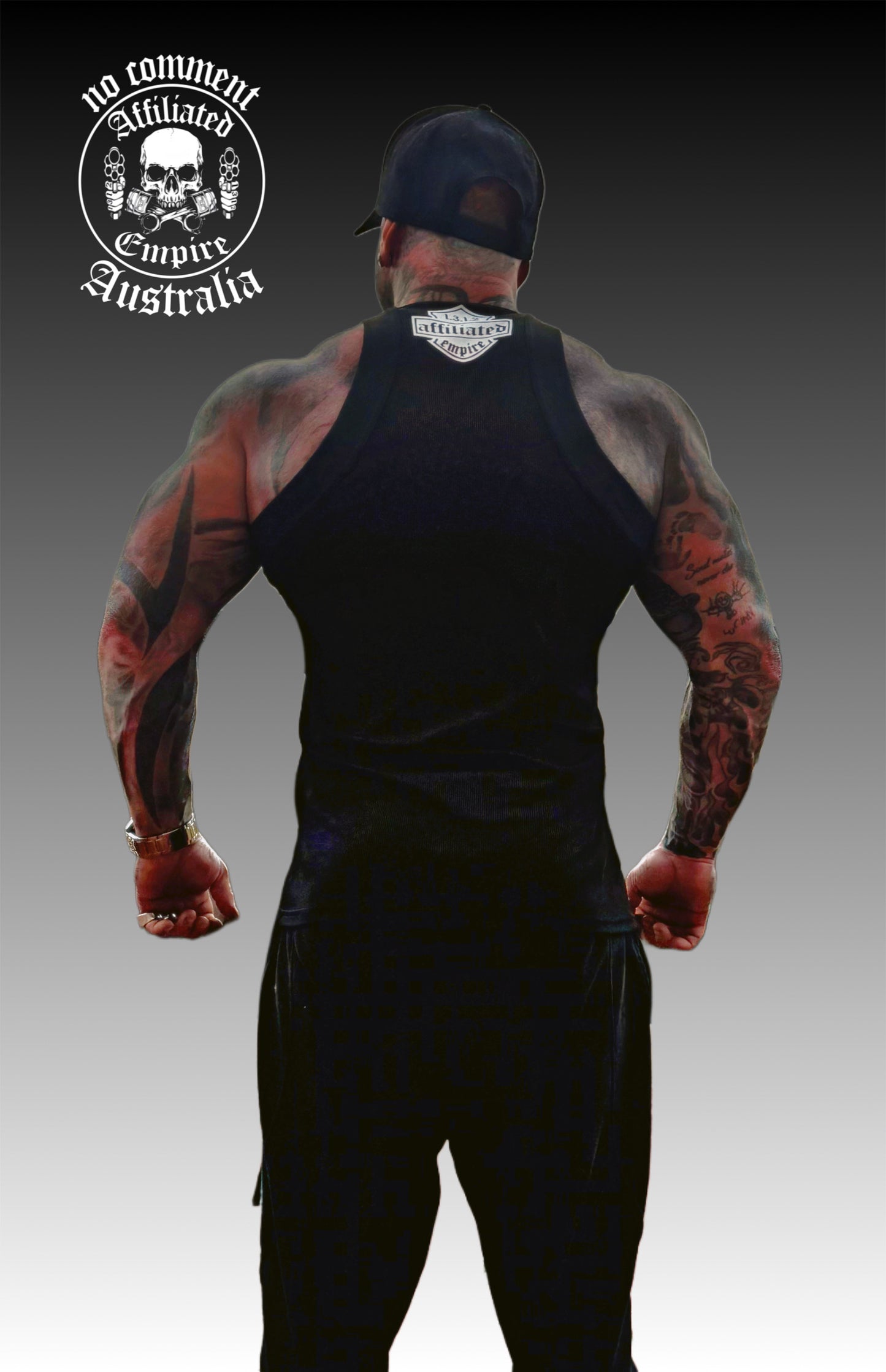 Affiliated / 1312 Logo US style tank tops