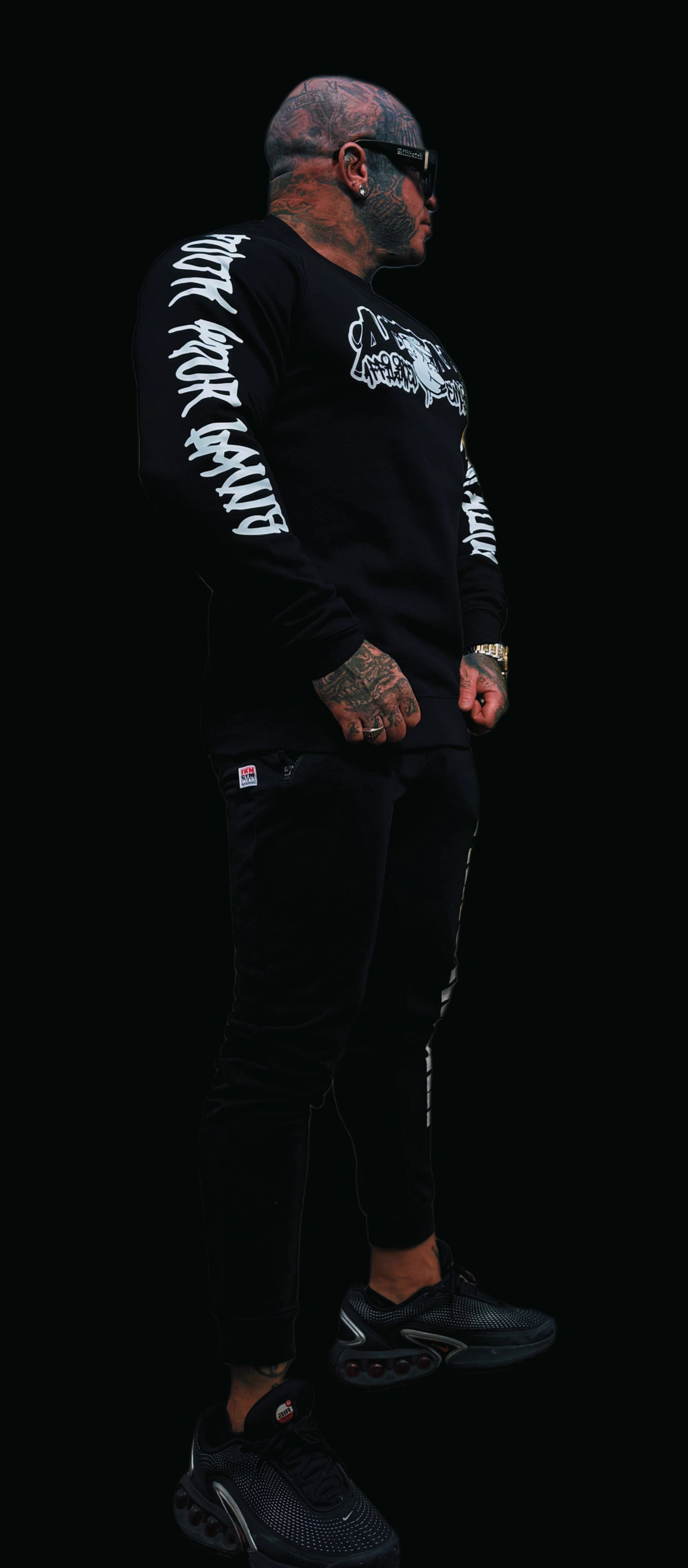 Chief wiggum “not guilty” crewneck jumper.