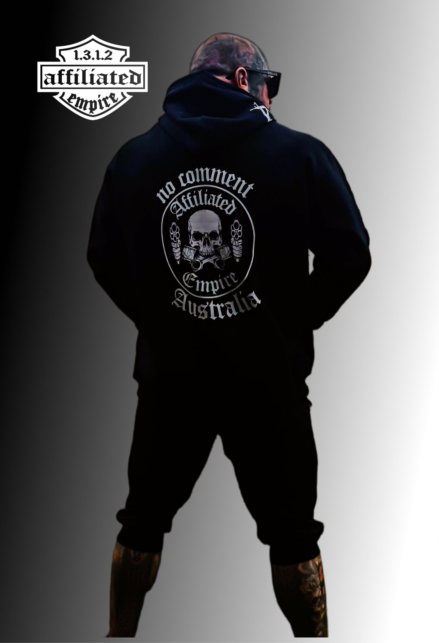AFFILIATED - no comment / Australia logo hoodie
