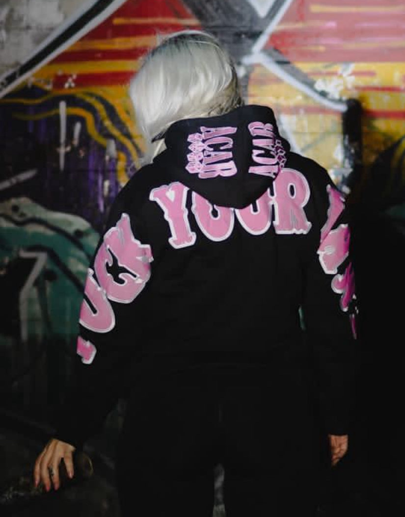 F*ck Your Laws Embroidered Hoodie