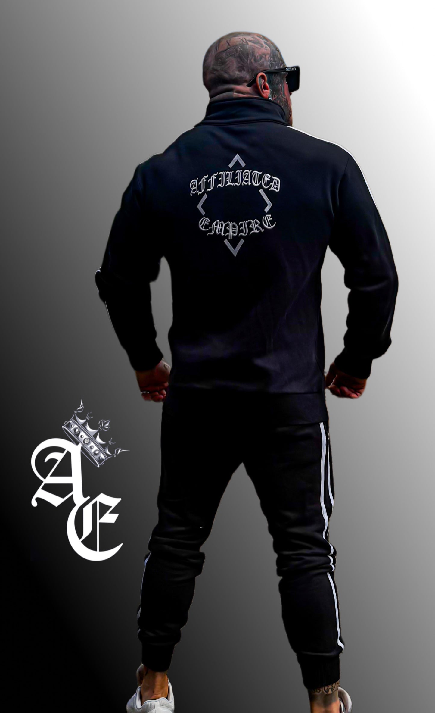 Embroidered Tracksuit Set