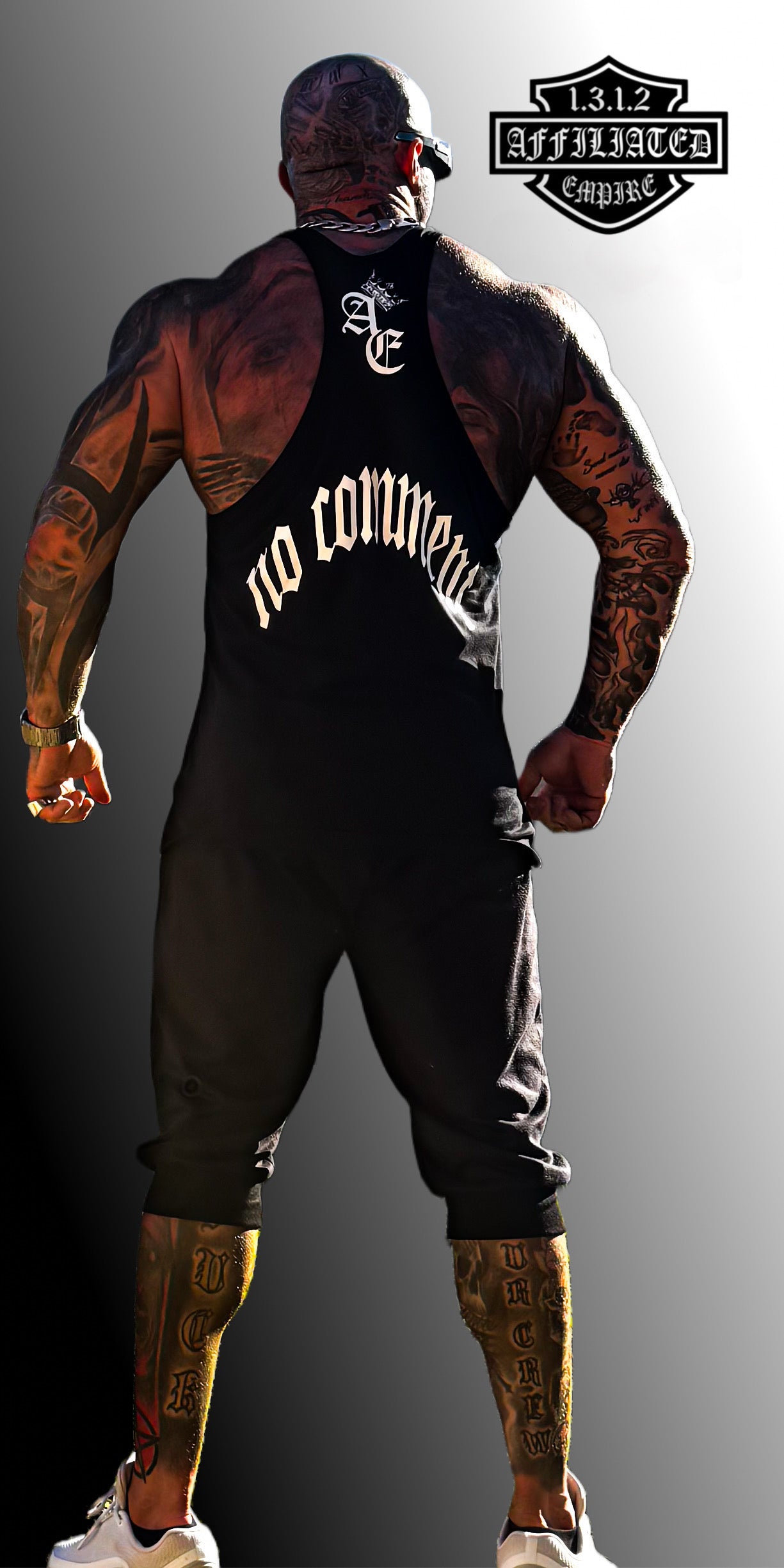 Affiliated Empire - no comment / 1312 logo stringer singlets