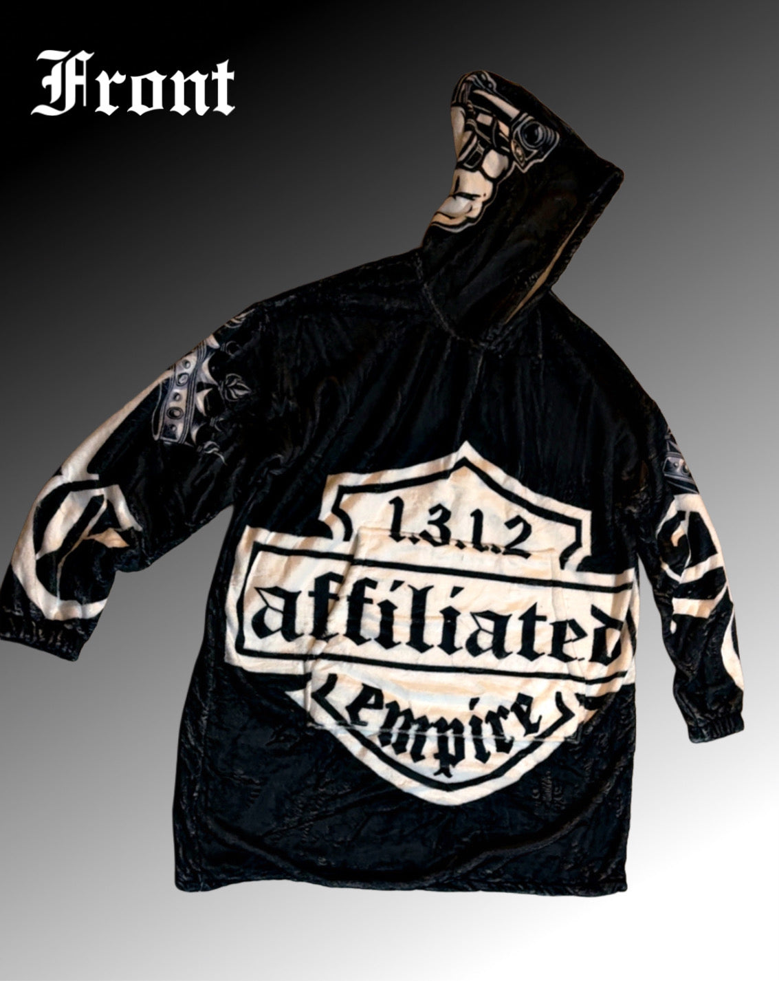 Affiliated Empire - winter warm oodie / blanket hoodie