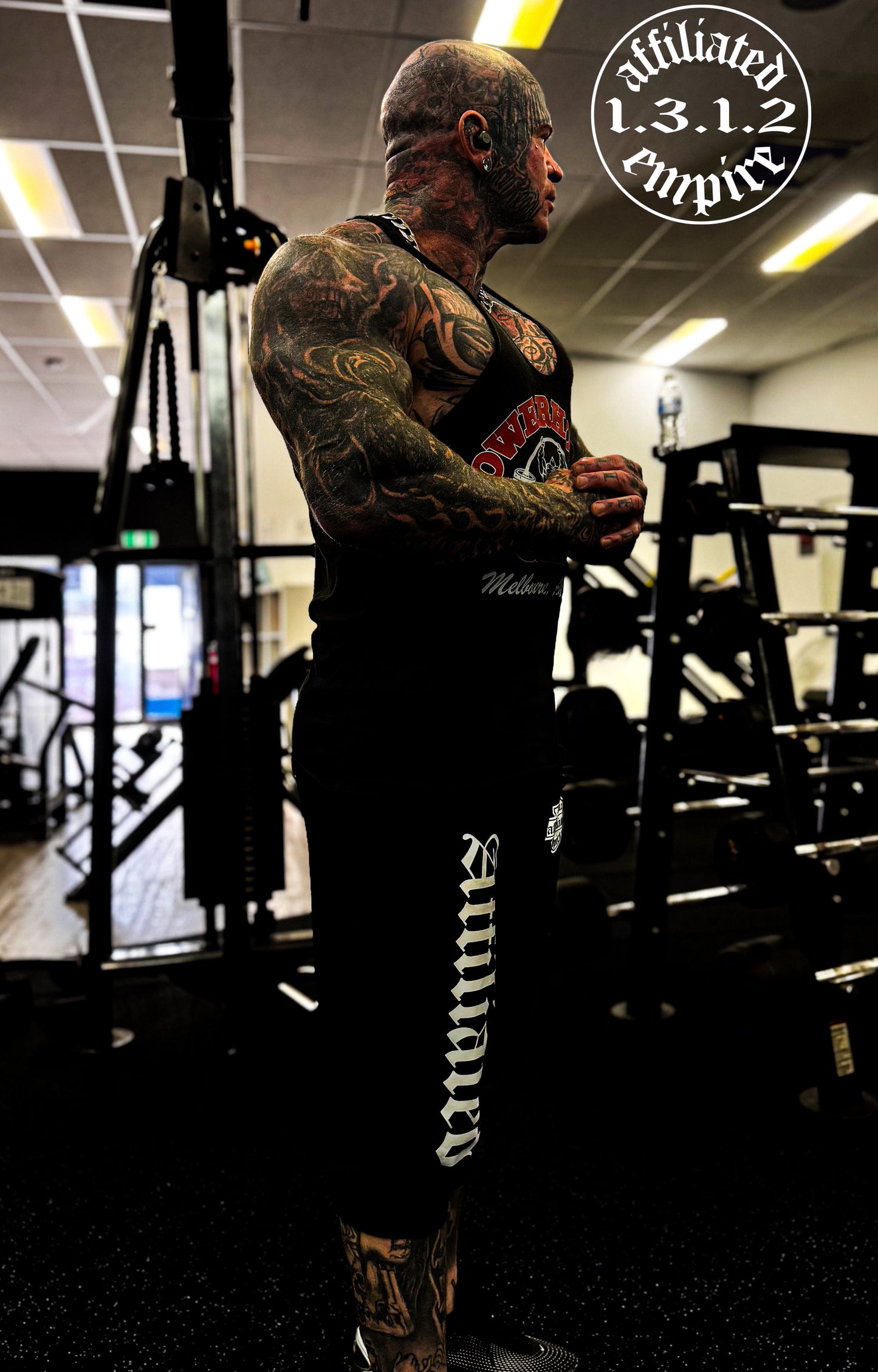 Unisex Affiliated 3/4 Gym Track Pants
