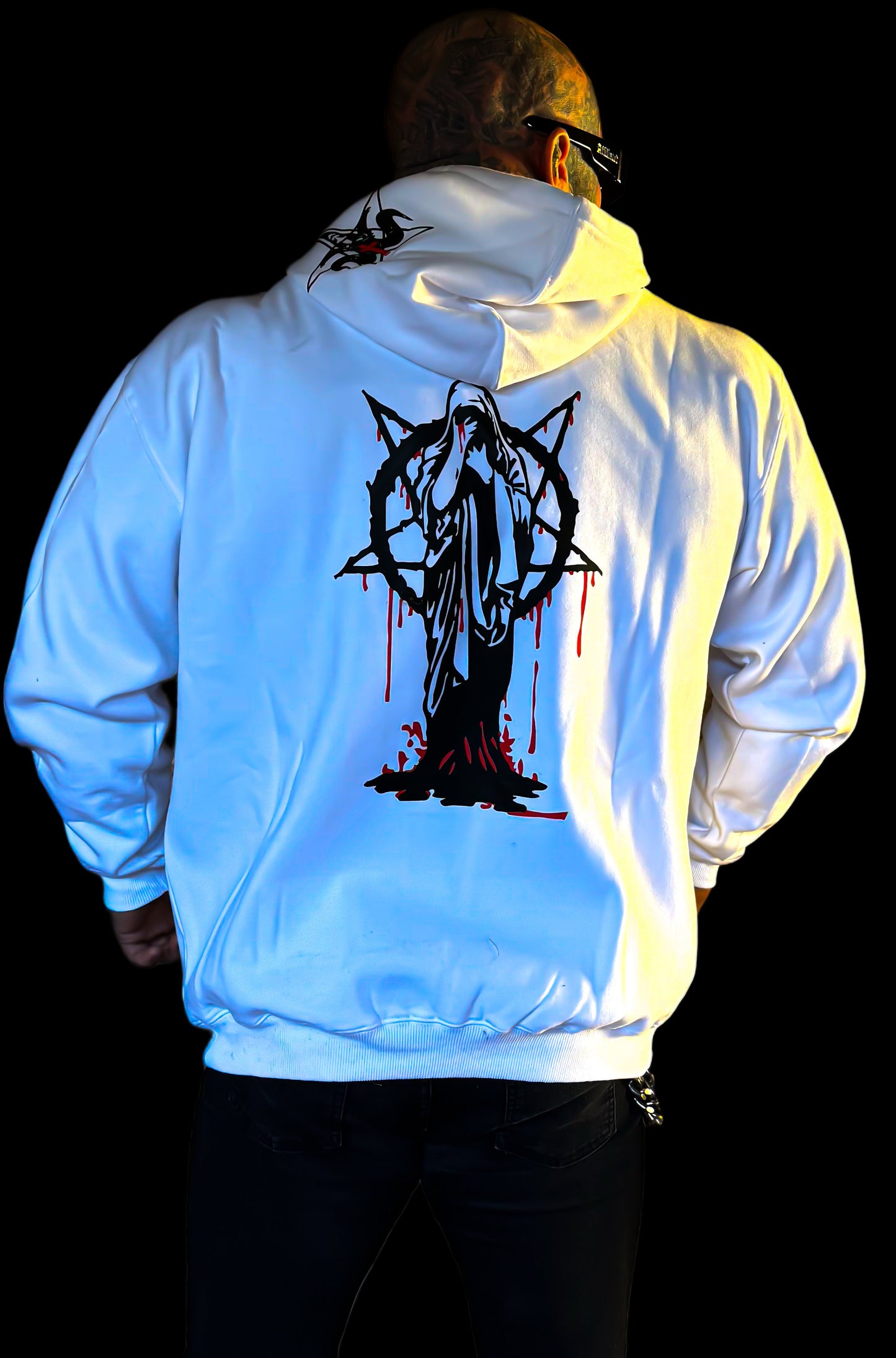 Unisex AE Rams Head Antichrist Hoodie