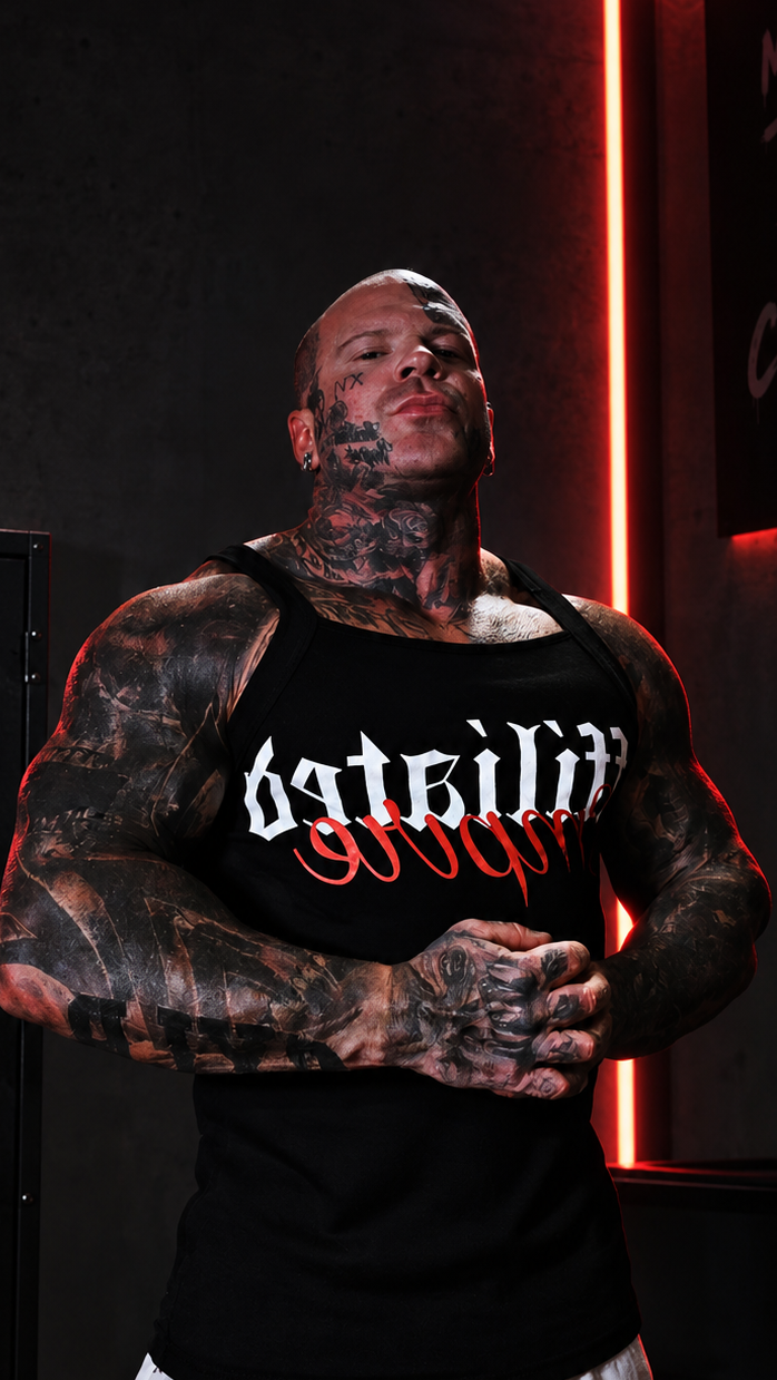 Affiliated / 1312 Logo US style tank tops