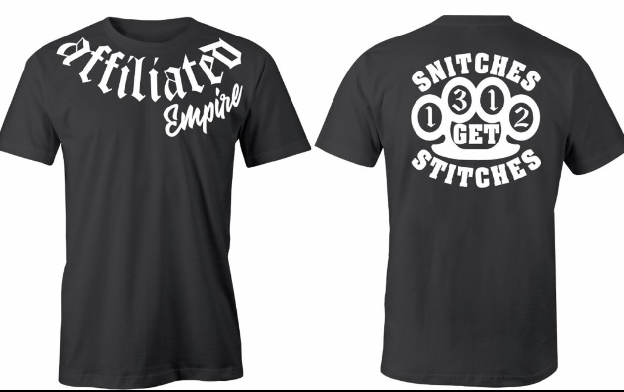 Snitches Get Stitches Shirt