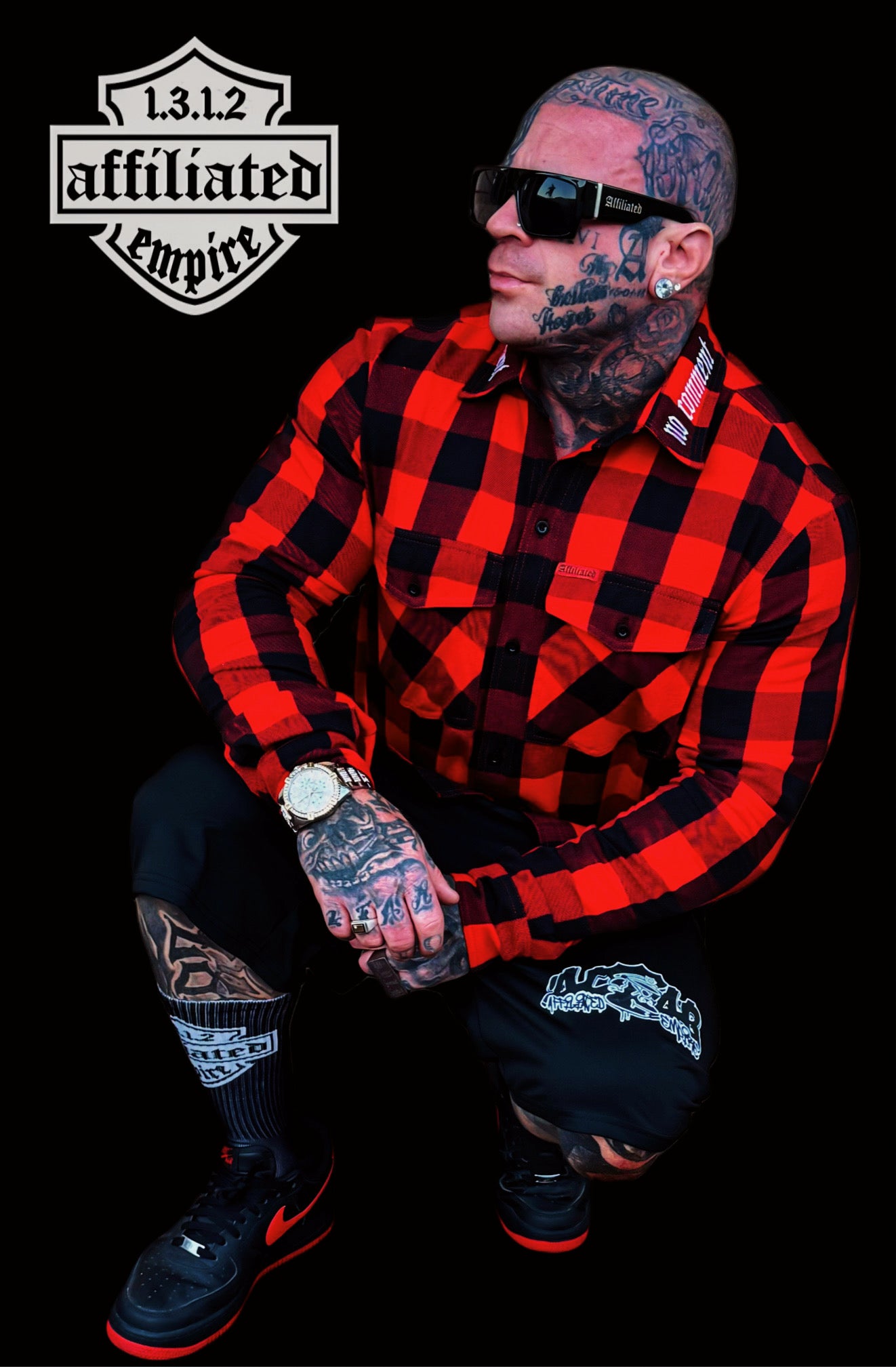 Affiliated - No Comment / 1312 / chief wiggum logo shorts.