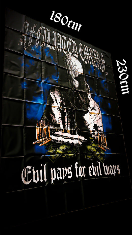 Affiliated Empire - no comment and evil pays - flag / banner