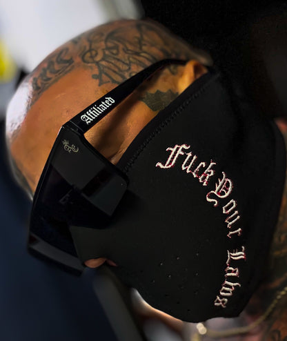 Neoprene AFFILIATED embroidery face masks