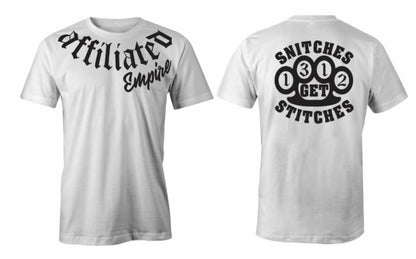 Snitches Get Stitches Shirt