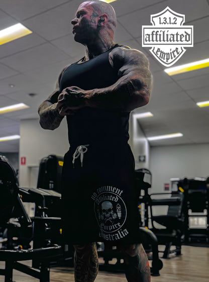 Affiliated - No Comment logo shorts.