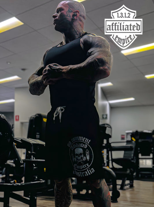 Affiliated - No Comment logo shorts.