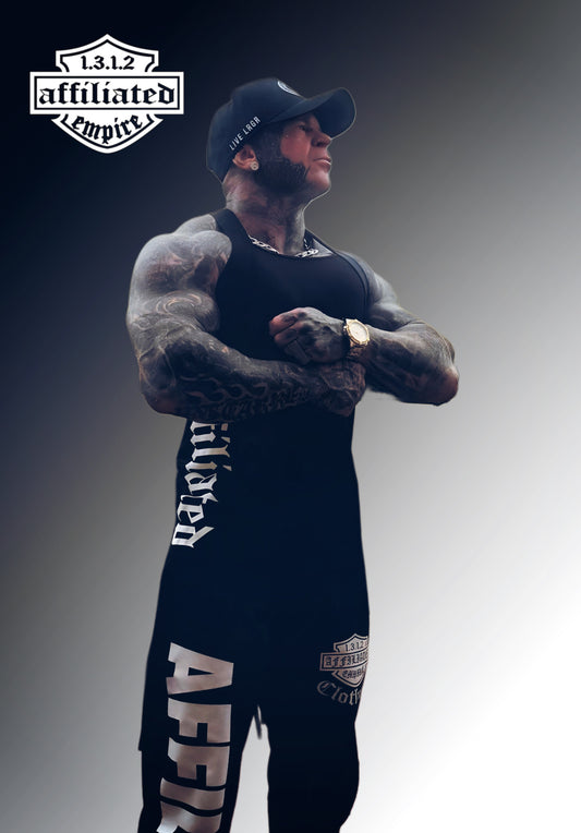 Affiliated / 1312 Logo US style tank tops
