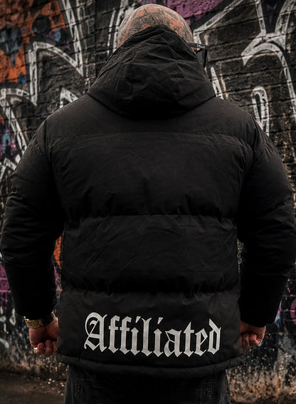 1312 hooded Puffer jacket