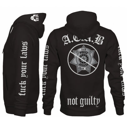 F*ck Your Laws ACAB Hoodie