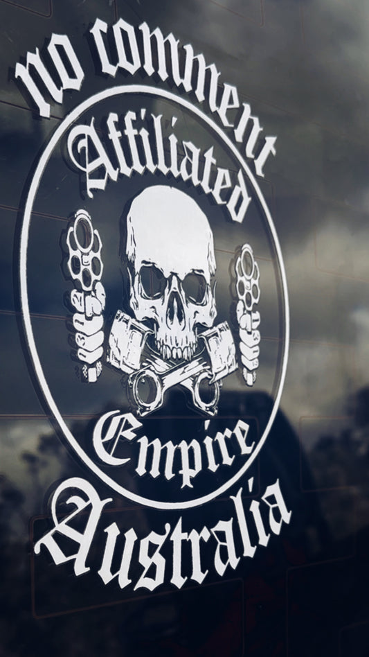 Affiliated Empire - no comment window decals / stickers