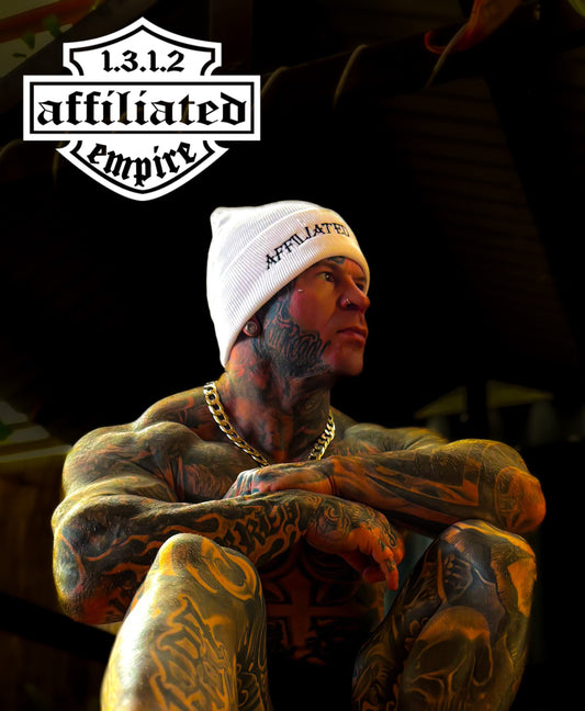 AFFILIATED - embroidery -  warm cotton beanies.