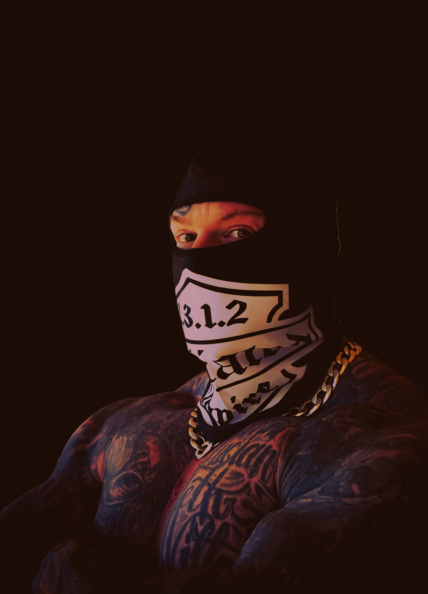 Affiliated face masks / balaclavas - double handgun logo / 1312 logo / FYL logo.