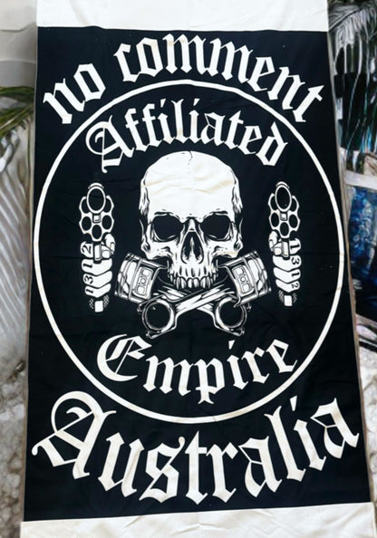 Affiliated - no comment / 187 tattoo girl / 1312 revolver - beach towels.