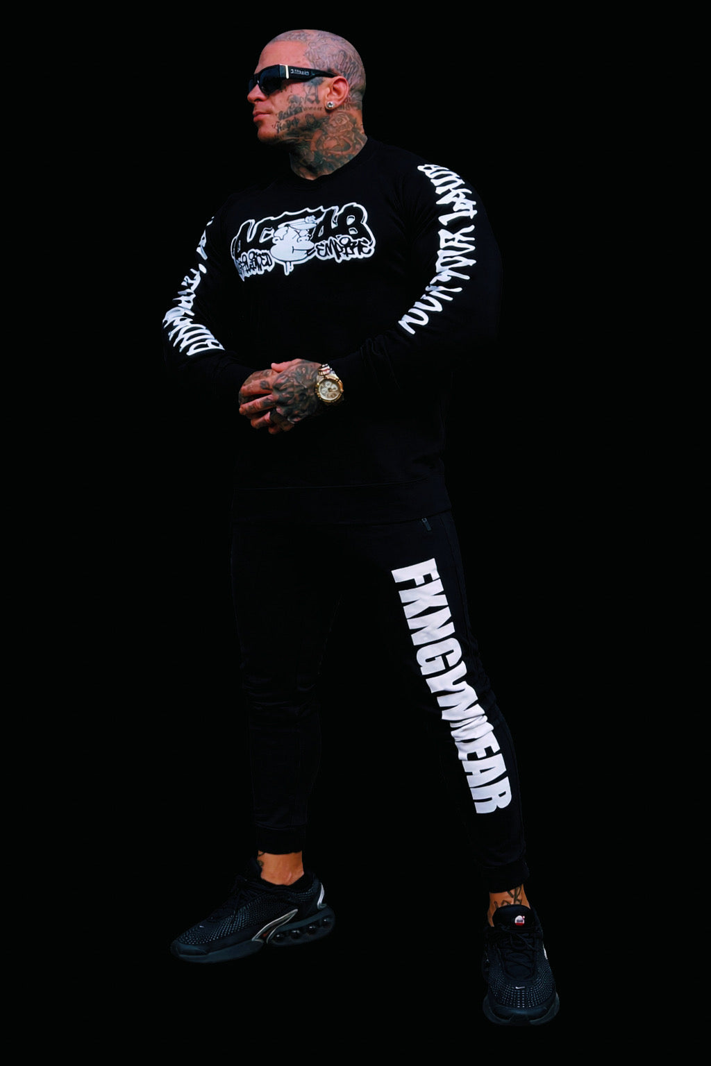 Chief wiggum “not guilty” crewneck jumper.