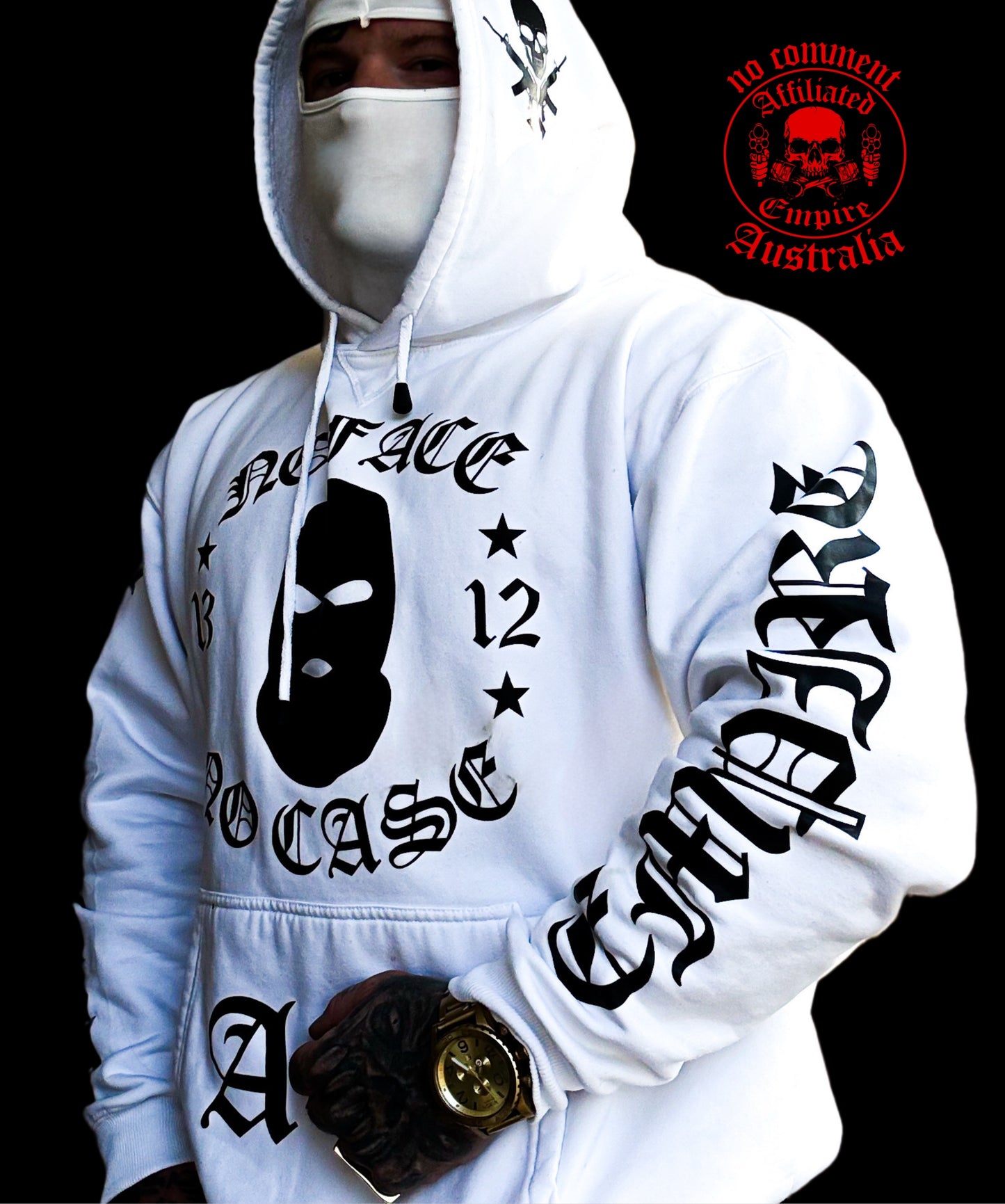 AE No Face No Case Hoodie
