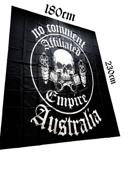 Affiliated Empire - no comment and evil pays - flag / banner