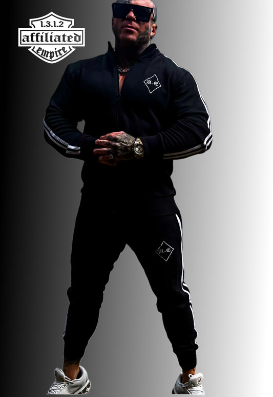 Embroidered Tracksuit Set