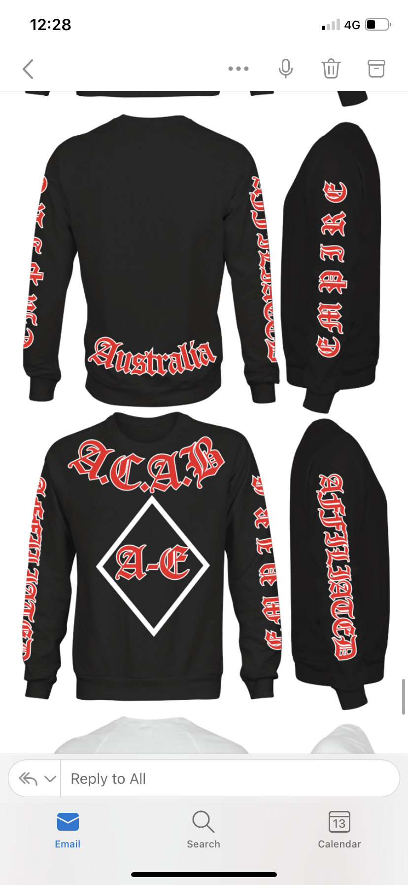 ACAB Crewneck Jumper