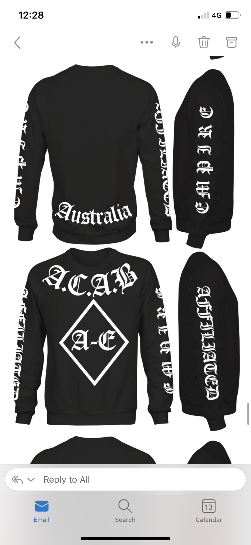 ACAB Crewneck Jumper