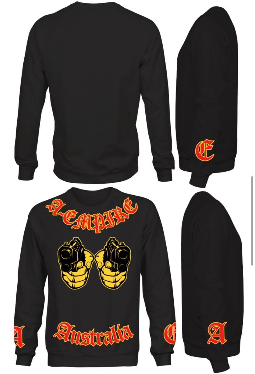 A-EMPIRE Pistol Crewneck Jumper