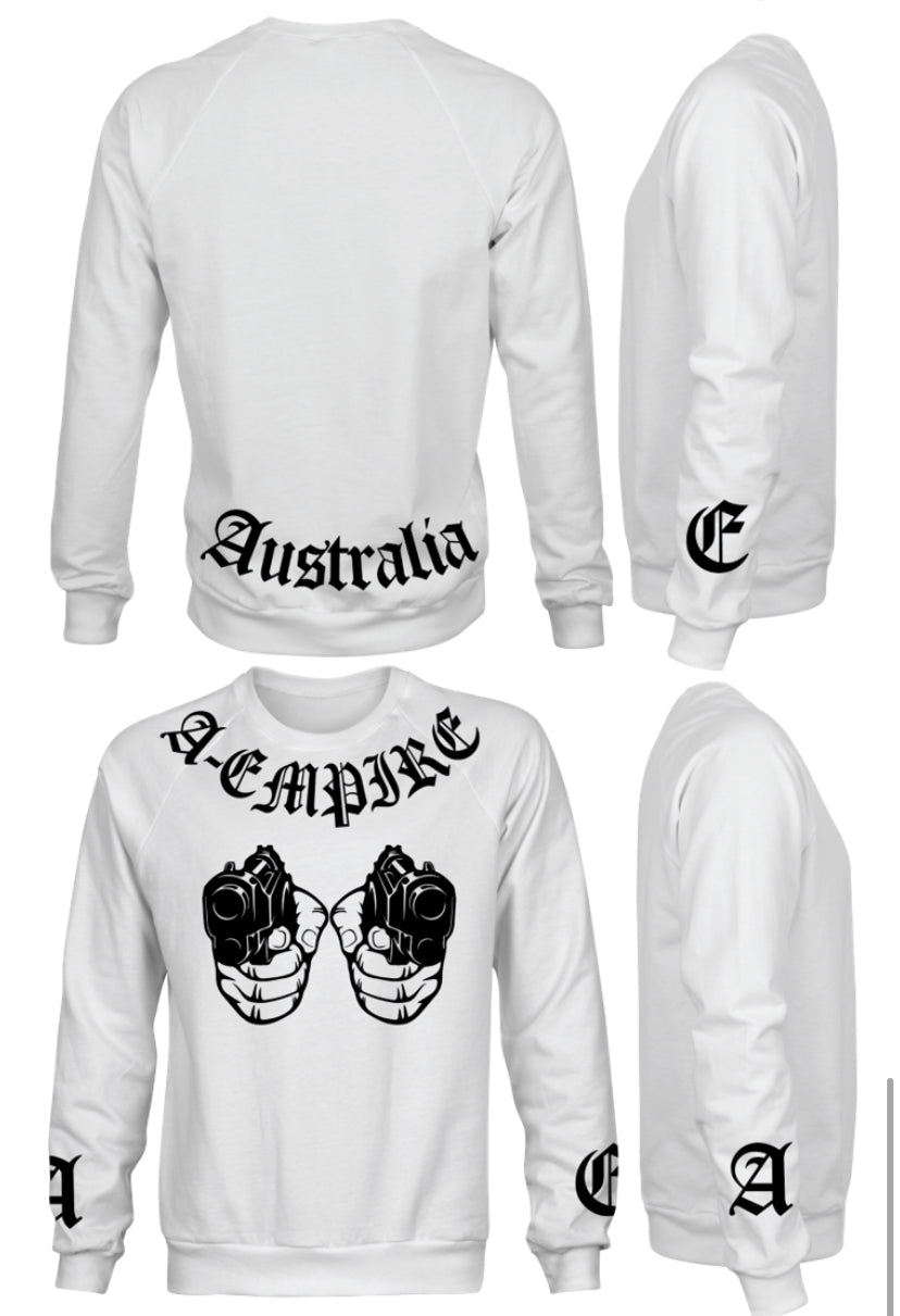 A-EMPIRE Pistol Crewneck Jumper